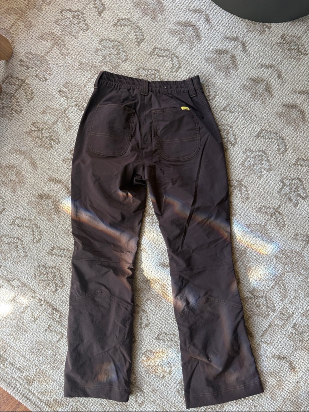 Women's Brown Hikerkind Kick Flare Trouser - Picture 5 of 5